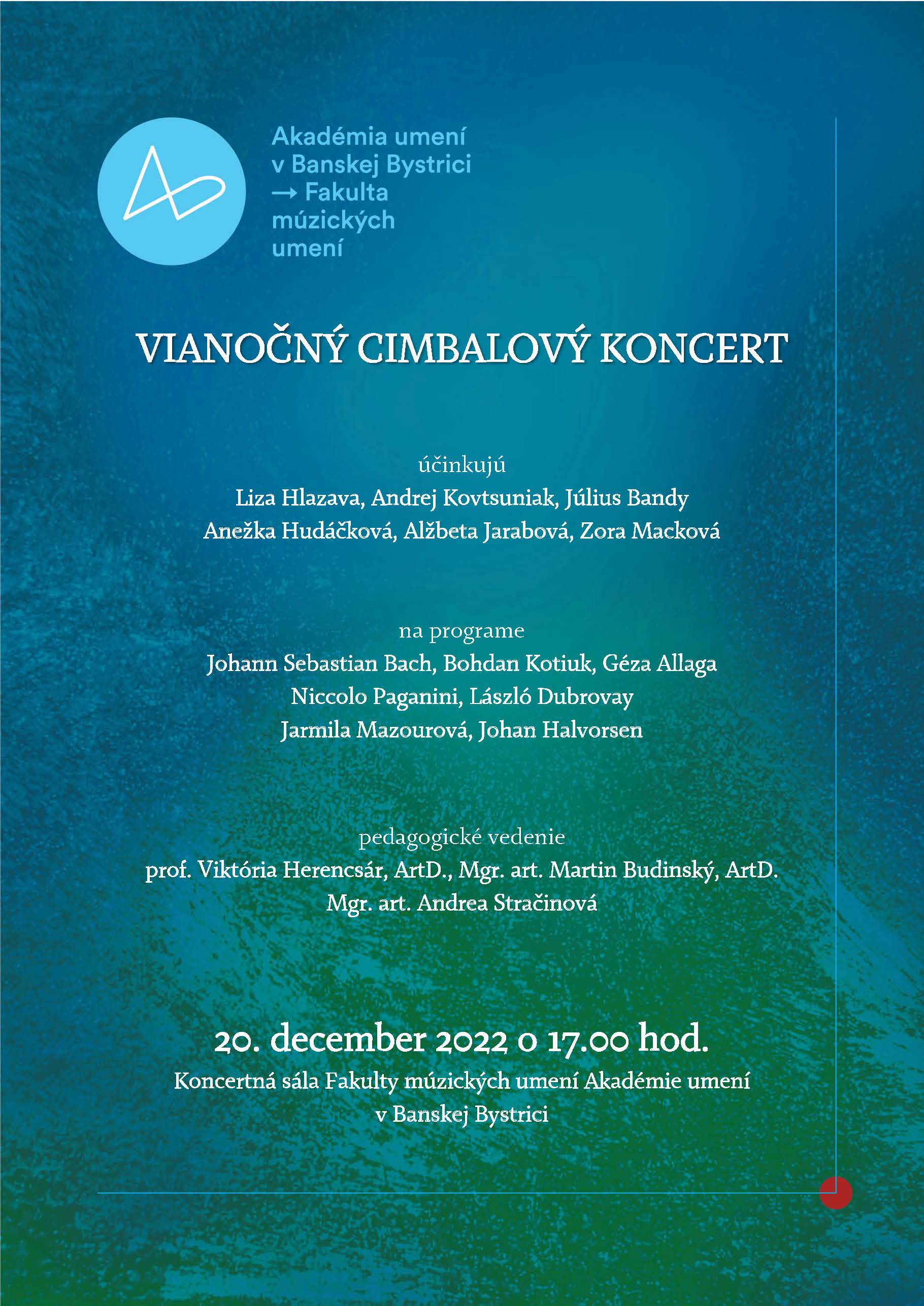 cimbalovy koncert 20.12.2022