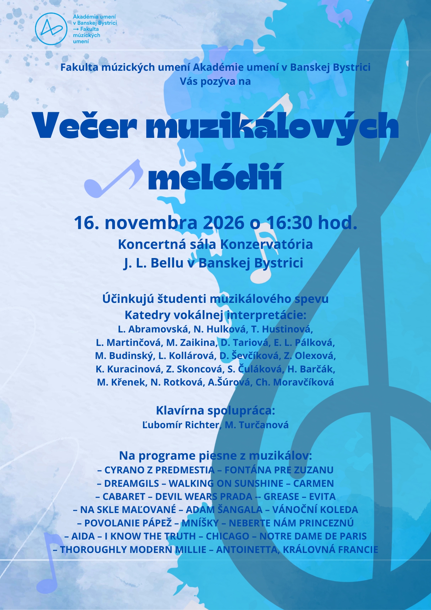 vecer muzikalovych melodii