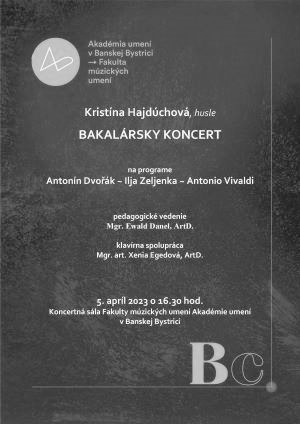koncert Hajduchova
