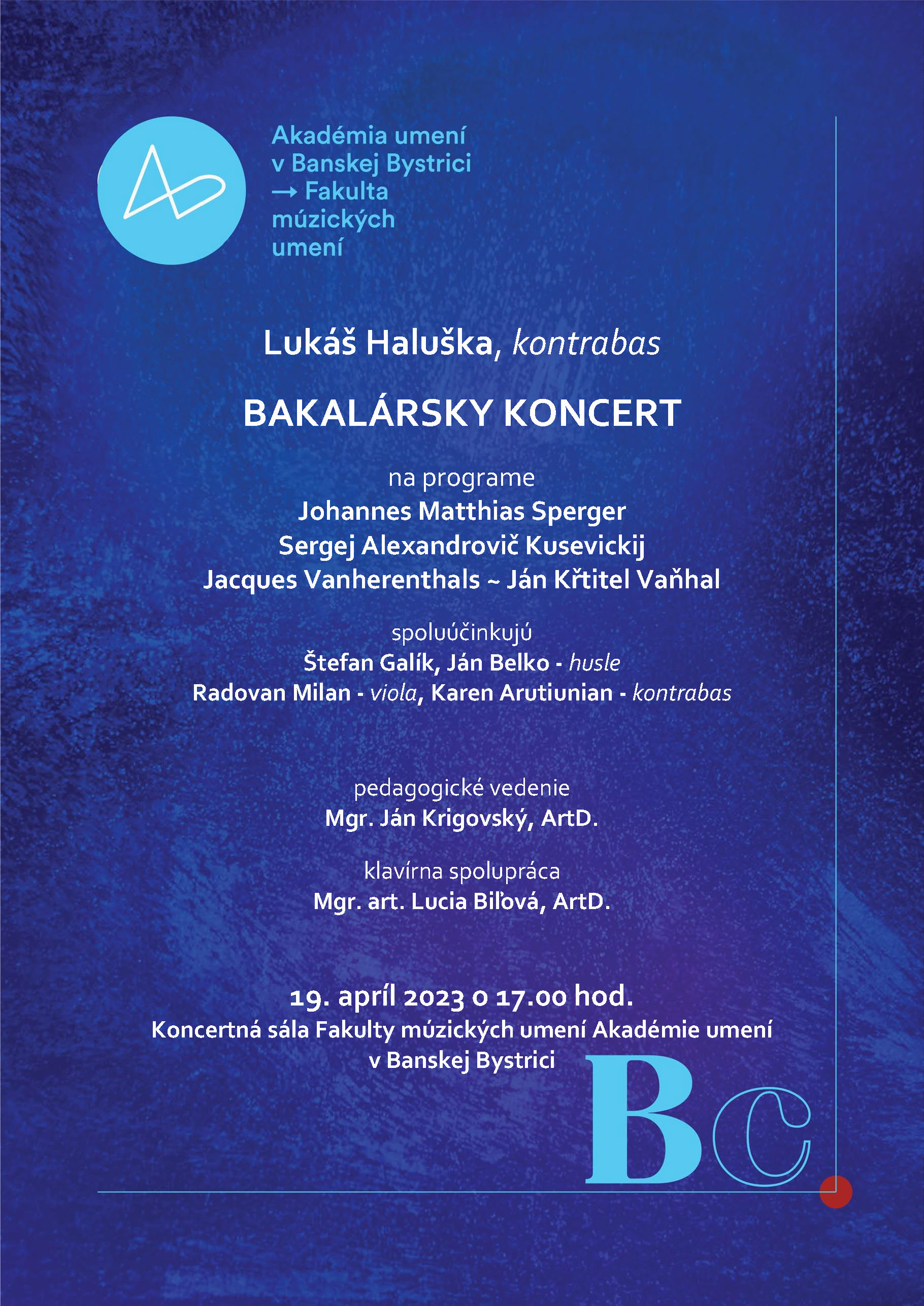 koncert Haluska 19.4.2023