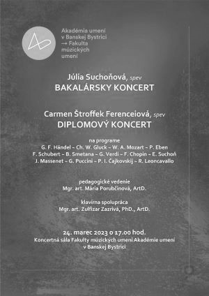 koncert Suchonova Ferenceiova