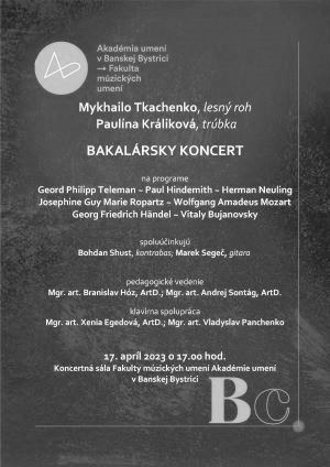 koncert Tkachenko Kralikova