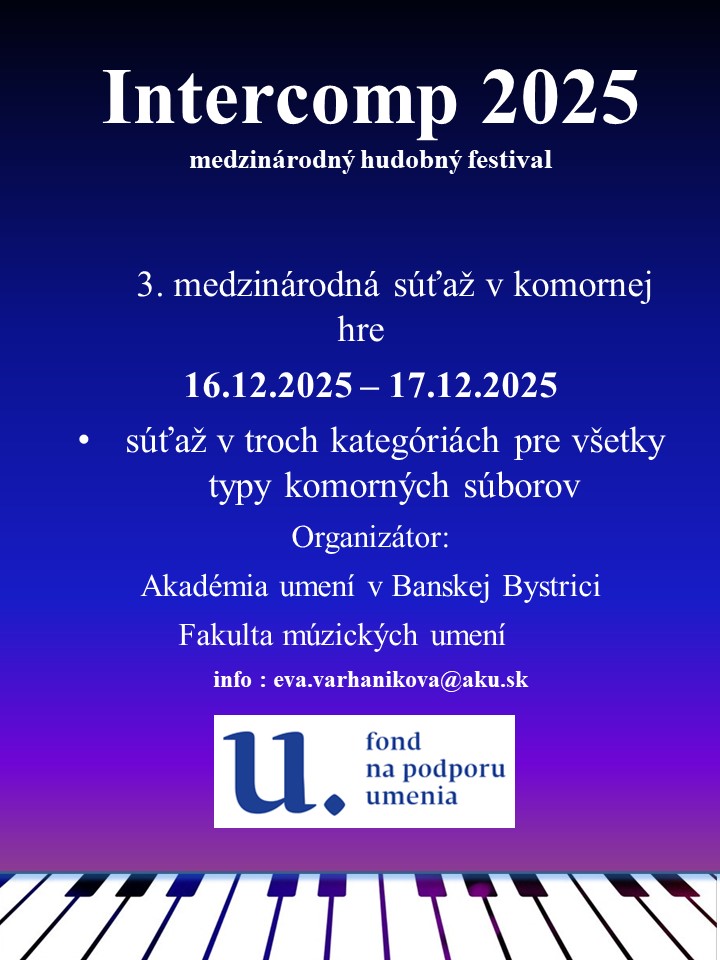 InterComp 2025 komorna plagat