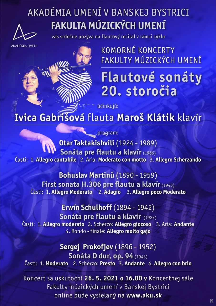 flautovy recital SOIREE POSTER 26.5.2021