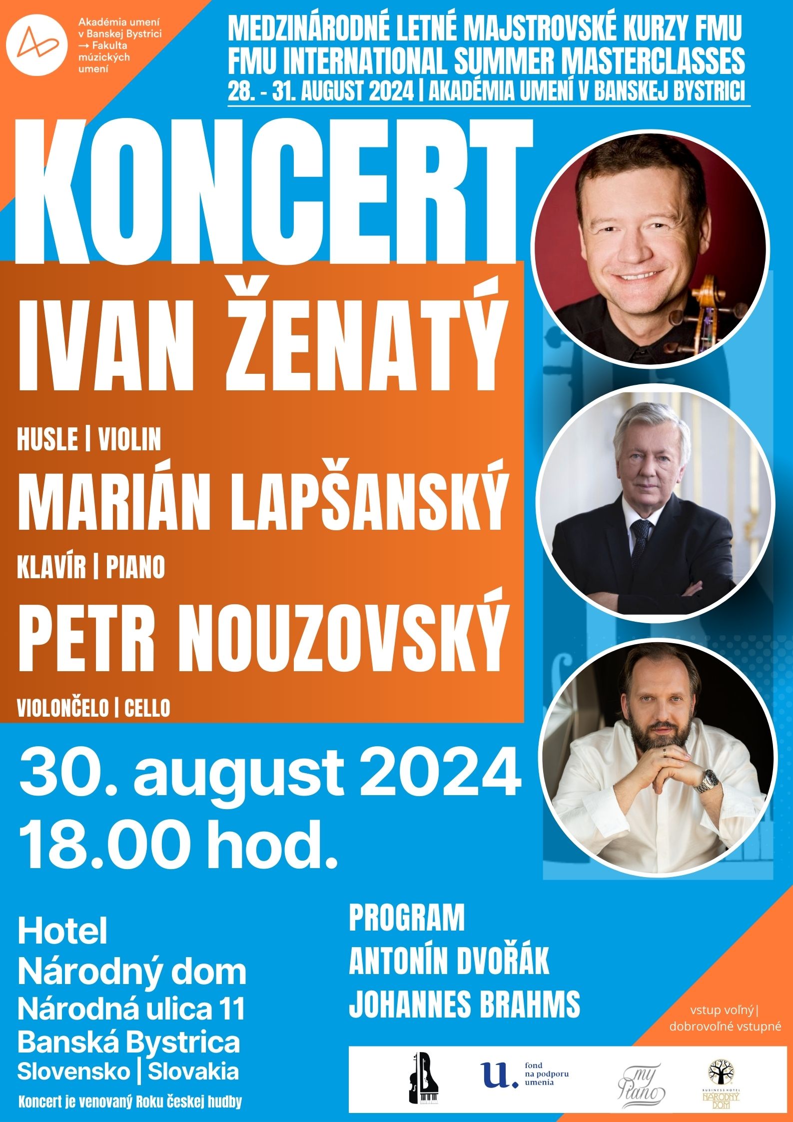 koncert lektorov MLMK 2024 30.8.2024